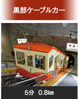 黒部ケーブルカー