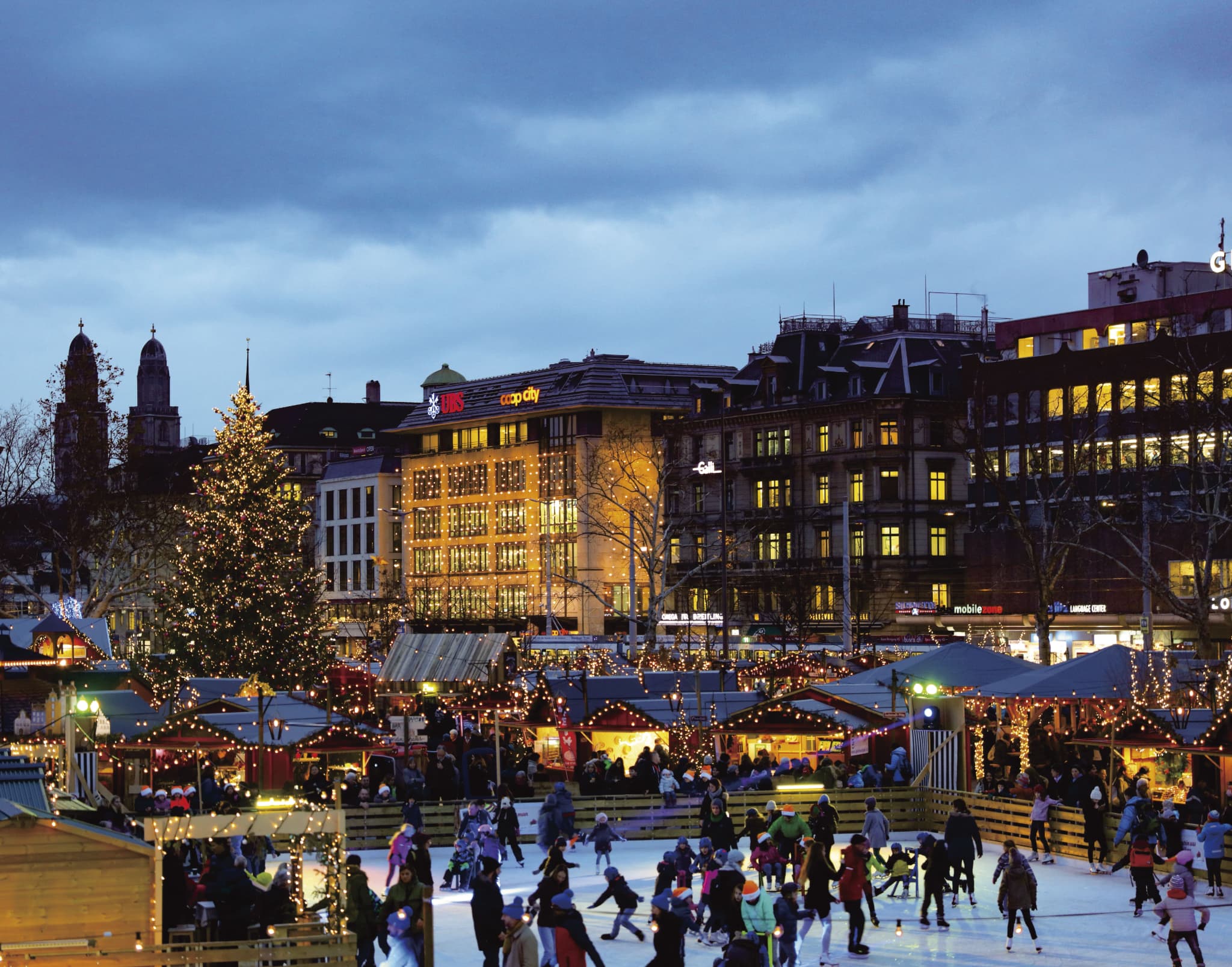 チューリッヒクリスマスマーケット