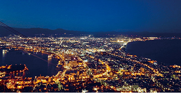 函館の夜景