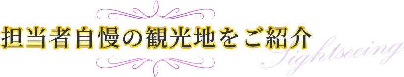 フォトジェニックな市内観光へご案内！