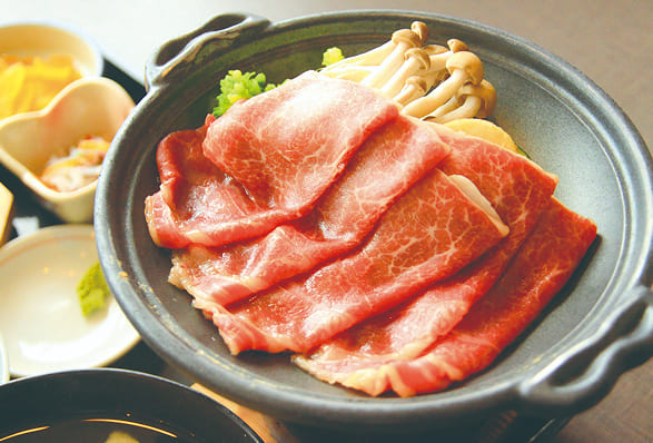 わかさいも本舗 白老牛料理一例
