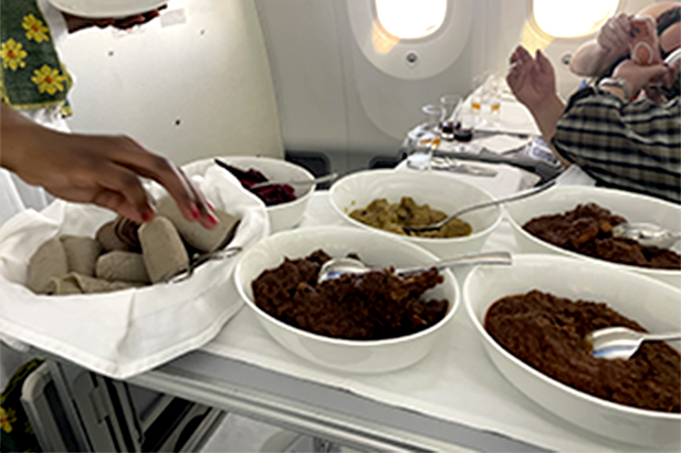 機内食