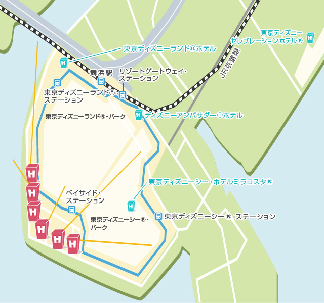 東京ディズニーリゾート への旅行 ツアー ホテル宿泊予約 阪急交通社