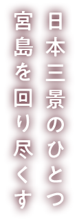 日本三景のひとつ 宮島を回り尽くす