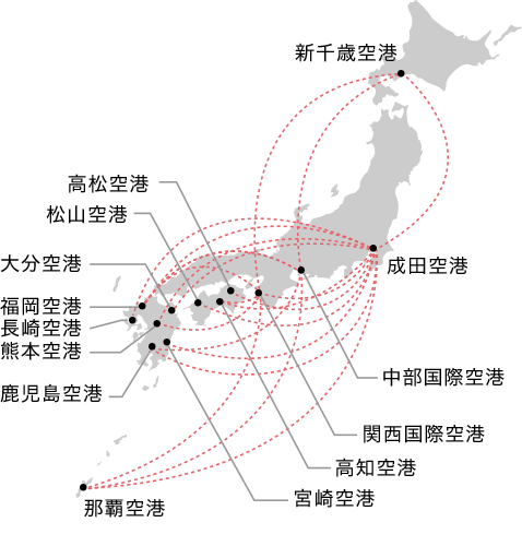 バニラエア就航路線