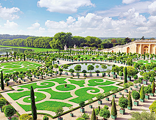 パリとイル・ド・フランス｜ベルサイユ宮殿の庭園