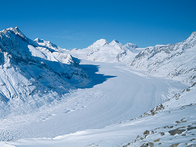 スイス南部｜アレッチ氷河